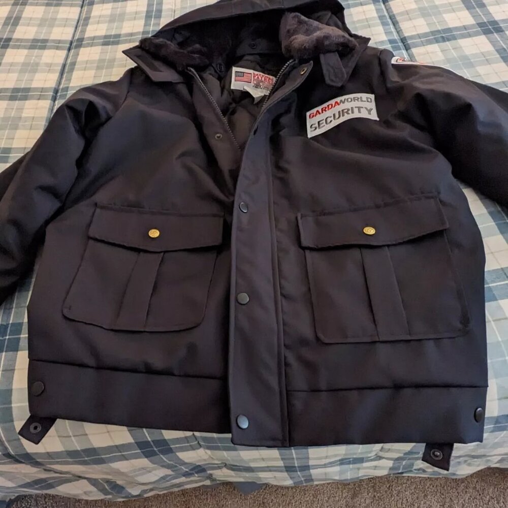 National Patrol Security Guard Heavy Winter Coat BRAND NEW L, XL AVAILABLE!